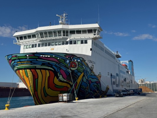 El Puerto inaugura una nueva línea marítima hasta Argel y Orán con dos recorridos semanales