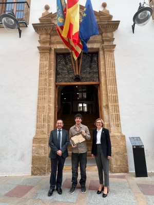 Daniel Sousa recibe el II Premio Internacional de Periodismo y Turismo Sostenible ciudad de Xàbia 