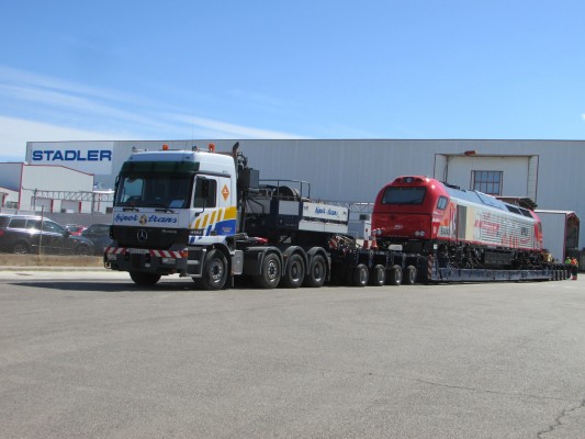Stadler Valencia eleva a 17 las locomotoras vendidas al operador francés VFLI