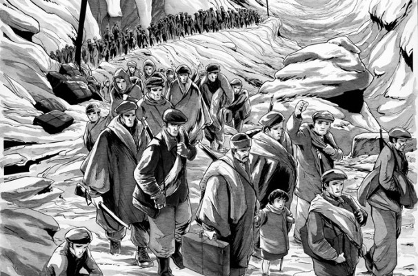 L’Espai Memorialista del Fondó exhibeix l’exili de 1939 a còmic