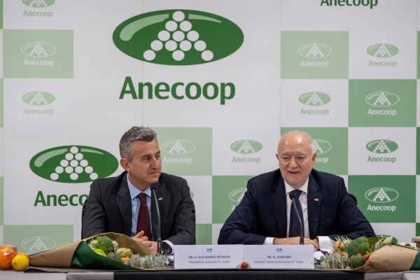 Anecoop sigue creciendo y marca un nuevo récord: 1.126 millones de facturación, un 12,5% más