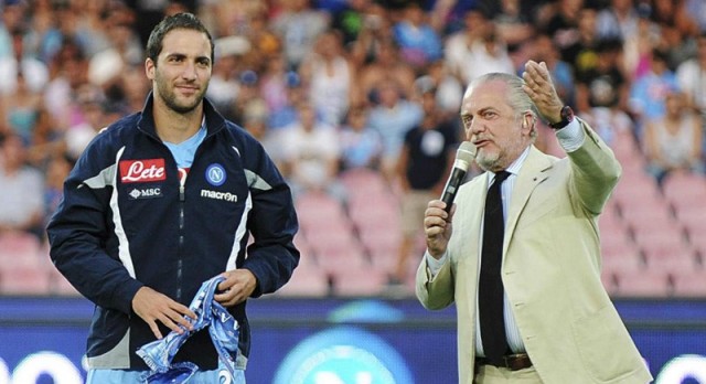 De Laurentiis, presidente del Nápoles: 