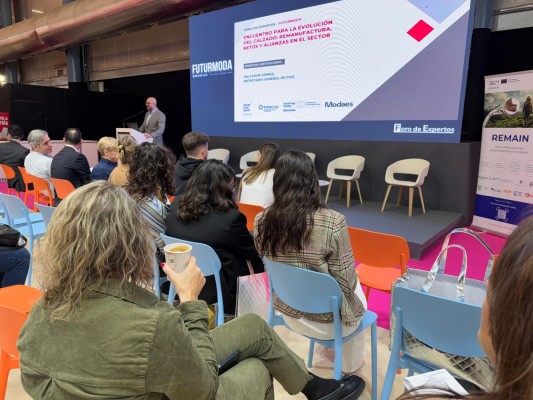 Fice aborda los retos del calzado, la sostenibilidad y la remanufactura en un encuentro en Futurmoda