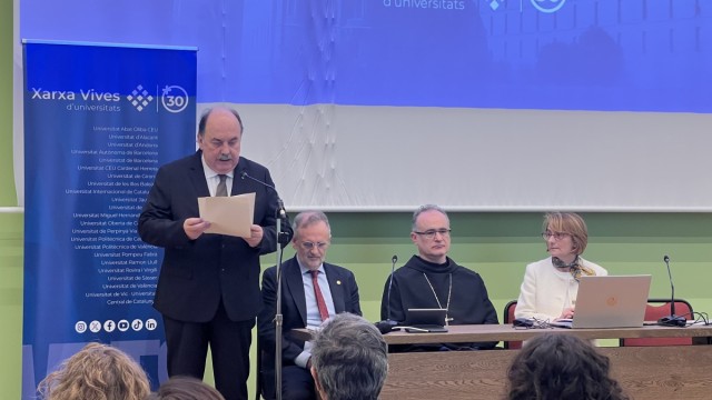 La Xarxa Vives reivindica la llengua catalana com a valor estratègic en la formació de professionals