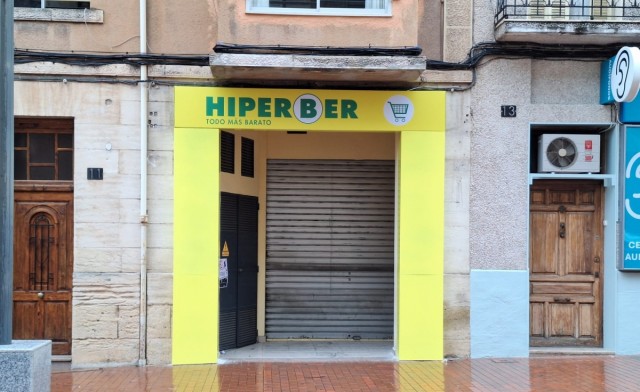 Hiperber abrirá un supermercado en Cocentaina en abril y lanza oferta para una quincena de empleos