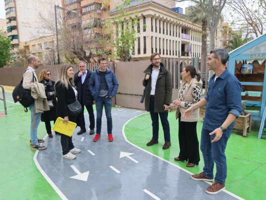 El director general de Infraestructuras Educativas visita Sant Joan para conocer las necesidades de los centros escolares
