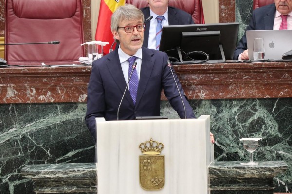 El consejero Marín advierte de que el 'cupo catalán' mermará hasta un 10,7% la financiación de la Región