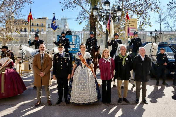 Más de 3.000 efectivos de Policía Nacional y Guardia Civil velan por la seguridad durante las Fallas 2025