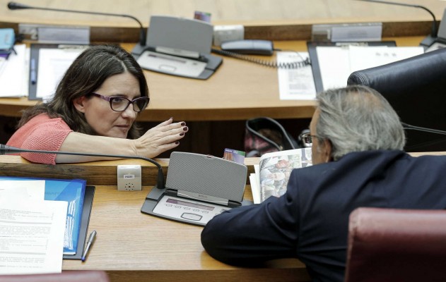 El PSPV anuncia una iniciativa para derogar la custodia compartida y Oltra defiende esta fórmula