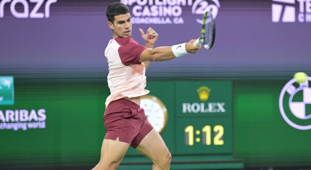 Un fallón Alcaraz se queda sin final y sin triplete en Indian Wells al perder contra Draper