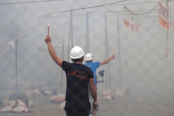 Una mascletà de intensidad creciente y final apoteósico cierra el fin de semana fallero