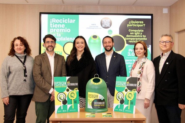Castelló y Ecovidrio vuelven a premiar el reciclaje en las fiestas de la Magdalena