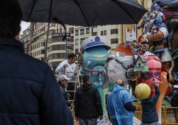 Las Fallas de 2025, entre las tres más frías del siglo