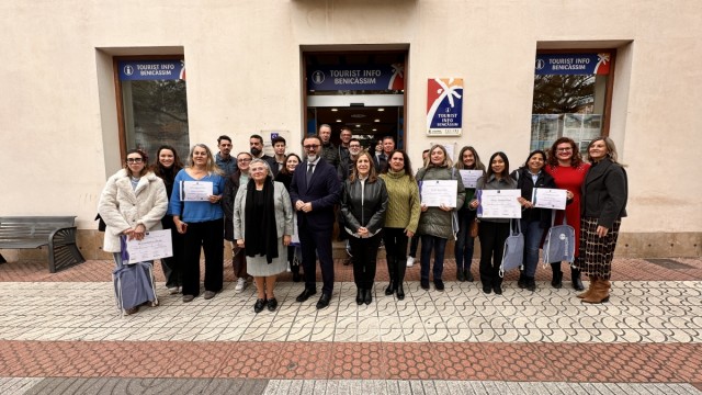 Un total de 22 empresas de Benicàssim reciben distintivos del Sistema integral de Calidad Turística