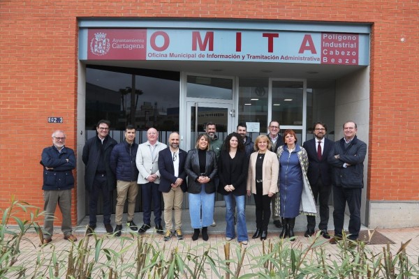 Las empresas y trabajadores de Cabezo Beaza ya cuentan con una oficina de atención municipal