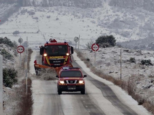 Emergencias establece el fin de las alertas por lluvias en la Comunitat y el de nevadas en Castellón
