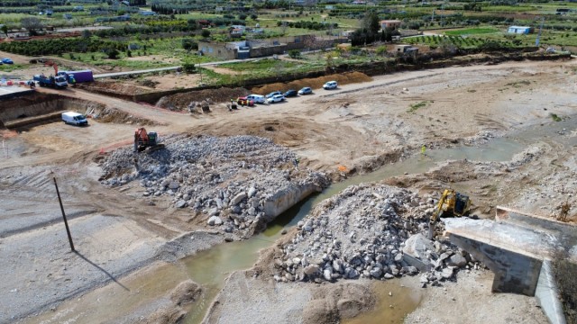 La Diputación reconstruirá por completo el puente de acceso a Cheste afectado por la Dana