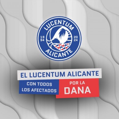 El Lucentum donará recaudación del partido ante el Cantabria a los afectados por la Dana
