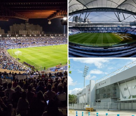 Los estadios de LaLiga Hypermotion aprovechan sus espacios para ofrecer una mejor experiencia a sus aficionados