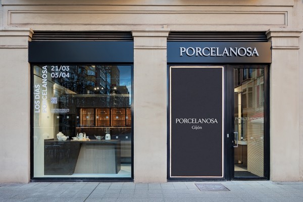 Porcelanosa abre su primera tienda en Gijón: tiene dos alturas y está dividida en tres zonas