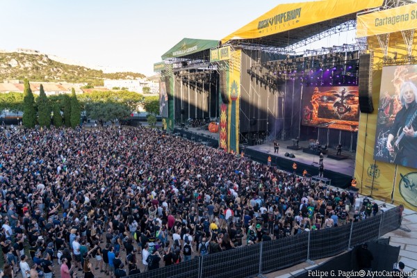 Cartagena incrementa un 20% el patrocinio a Rock Beasts para la organización del Rock Imperium