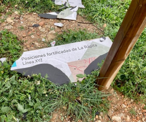 AE-Agró denuncia actos vandálicos en varias fincas que posee en el ámbito del Marjal de Almenara