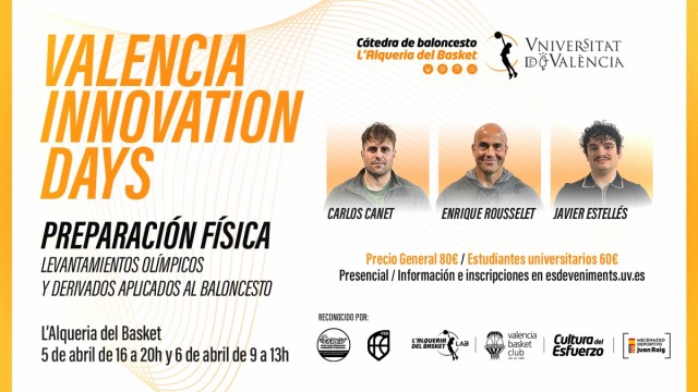 Valencia Innovation Days centra la atención en la preparación física 
