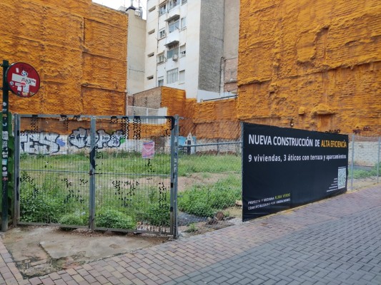 El antiguo huerto urbano de Santa Eulalia albergará un edificio de viviendas con restos arqueológicos expuestos en el sótano