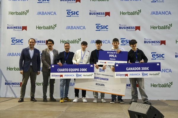 Cuatro jóvenes valencianos, cuarto puesto como mejores empresarios virtuales de España en Young Business Talents