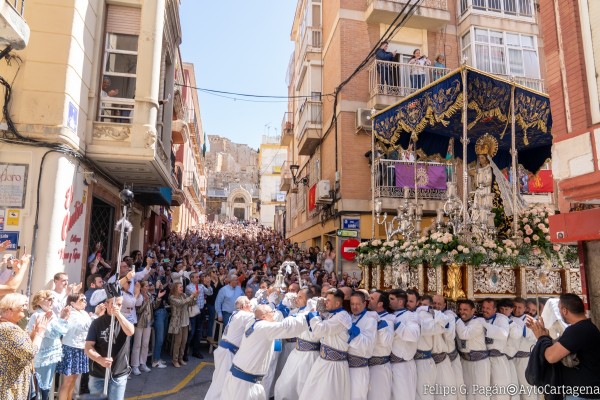 Estas son las calles de Cartagena que serán cortadas al tráfico durante Semana Santa