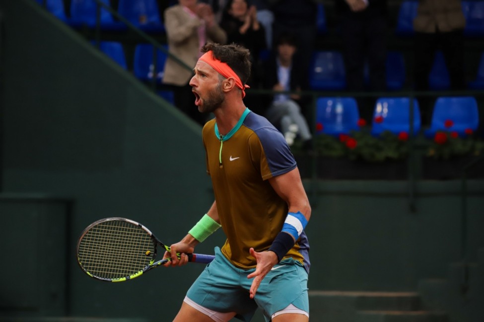 Ivan Gakhov, durante su partido de este viernes. - FOTO: AGENCIA PORTAVOZ