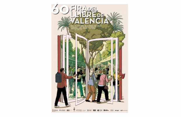 Paco Roca ilustra el cartel de la 60 Fira del Llibre de València