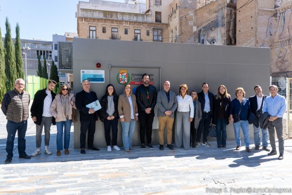El centro histórico de Cartagena estrena el primer cambiador inclusivo urbano de España