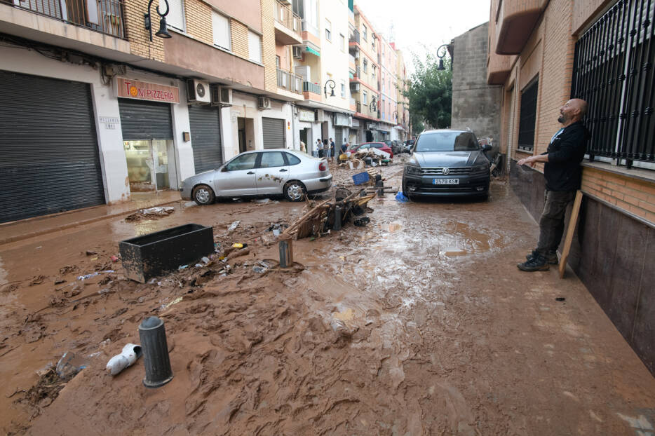 Un caudal cinco veces superior al Ebro golpeó la 'zona cero' de la Dana de Valencia