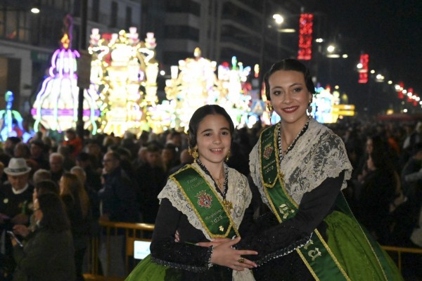 Castelló exalta a la Gaiata con un espectáculo de luces y pirotecnia en la XXXI Encesa 