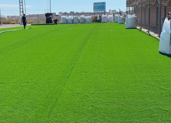 Castelló avanza en las mejoras de los campos de las instalaciones del Chencho 