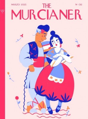 'The Murcianer' se va al Bando: la ilustradora Carmen Juárez apuesta por recrear las tradiciones murcianas en su portada
