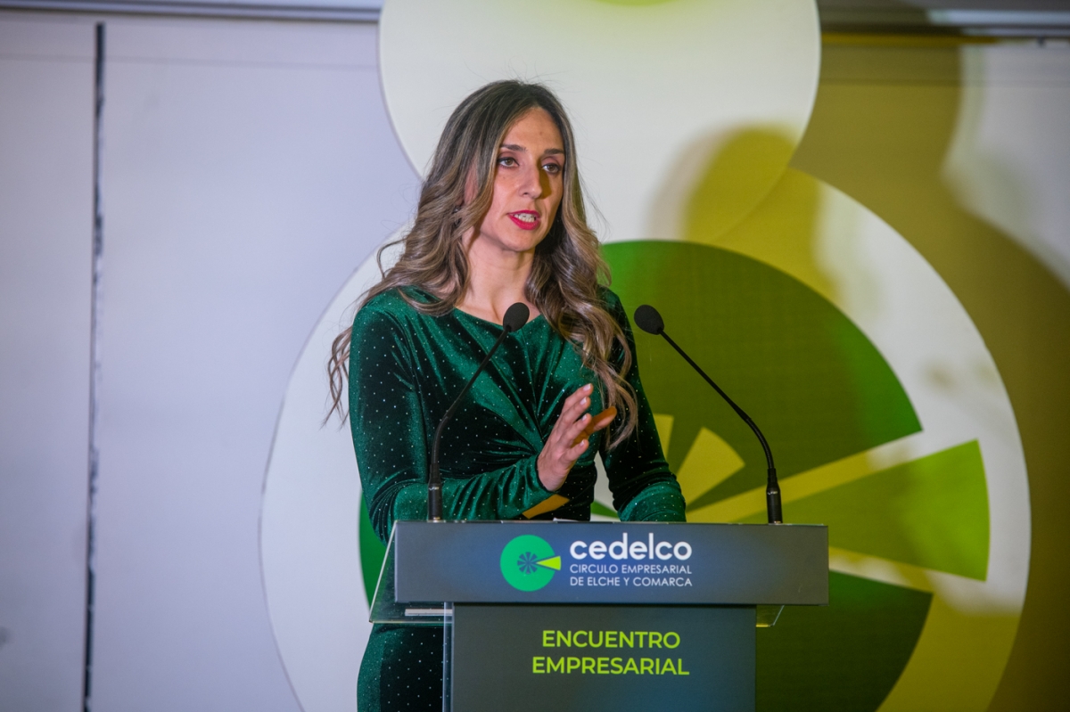 Directora de Cedelco, Sol Segura - - Fotos: RAFA MOLINA Directora de Cedelco, Sol Segura -