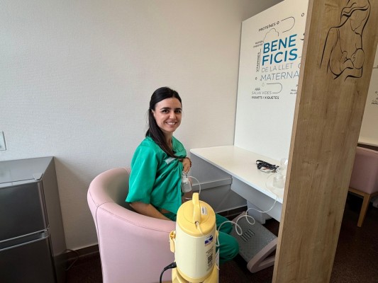 El Hospital Doctor Balmis pone en marcha una sala de lactancia materna para mejorar el bienestar de las trabajadoras del centro