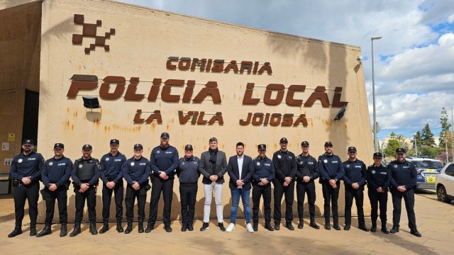 La Vila Joiosa amplía la plantilla de la Policía Local con 12 agentes nuevos