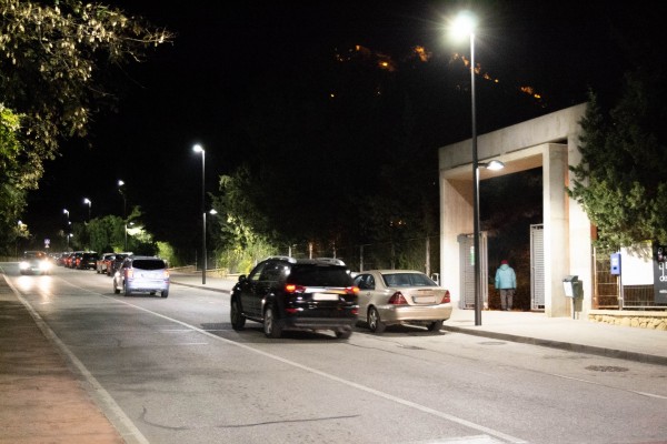 Xixona mejora la iluminación del acceso principal al centro urbano