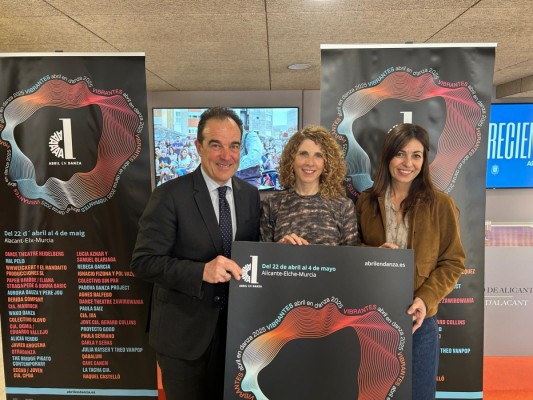  Abril en Danza organiza 22 actividades en Alicante, Elche y Murcia con compañías nacionales e internacionales