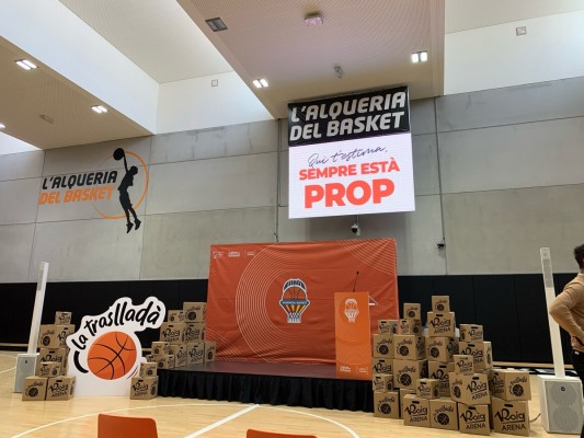 Valencia Basket presenta 'La Traslladà' para la temporada 2025-26 en el Roig Arena