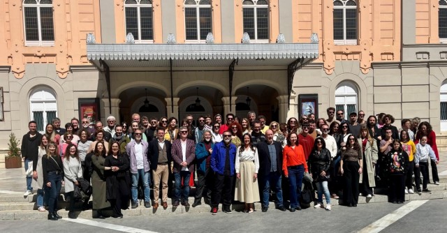 Ginés García Millán celebra el Día Mundial del Teatro con los profesionales de las artes escénicas de la Región