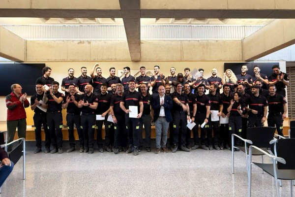 35 nuevos efectivos se incorporan al Consorcio de Bomberos de Alicante que cubre así el 100% de su plantilla