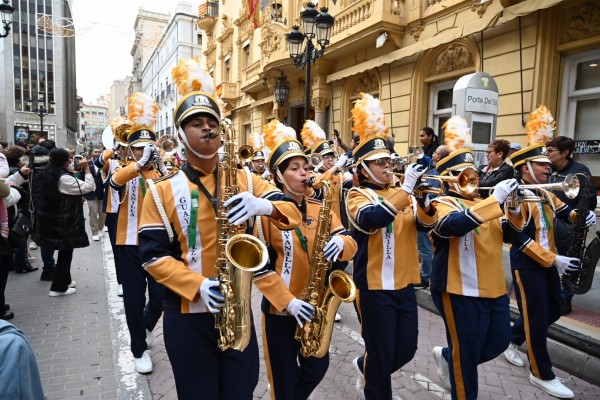 Castelló consolida la internacionalidad de la Magdalena con la XXXIV edición del Festival de Música de Fiesta