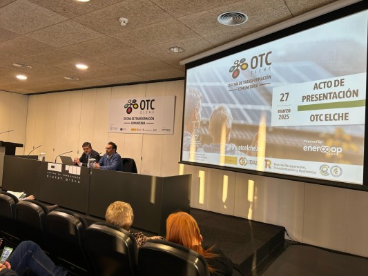 Elche presenta la Oficina de Transformación Comunitaria para impulsar comunidades energéticas 