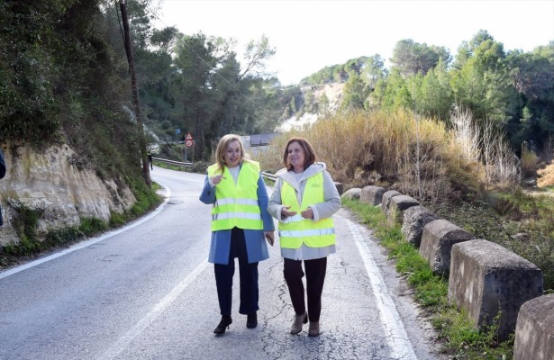 La Diputació licita por 400.000 euros las obras para la mejora del Camí Reial d'Ontinyent a Gandia