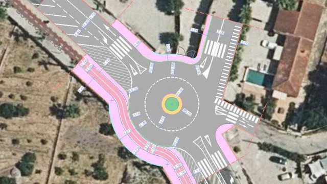 Benidorm inicia el 31 de marzo las obras de la rotonda entre Severo Ochoa y el Camino de los Torreros 