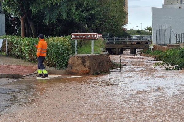 La Dana en Castellón: lluvias en el norte, alerta, suspensión de clases y cancelación de trenes
